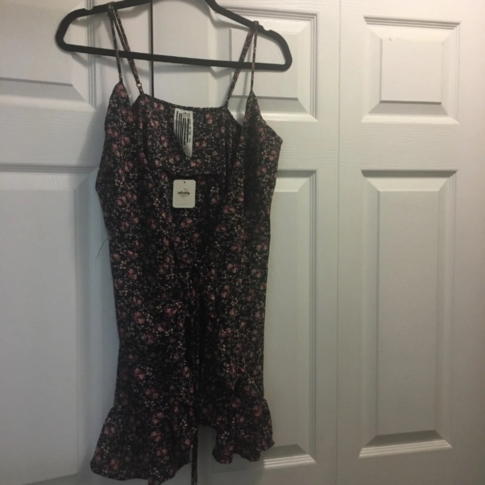 Free People Wrap Mini Dress